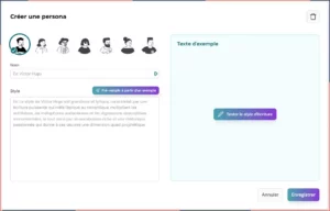 WISEWAND CREER UN PERSONA